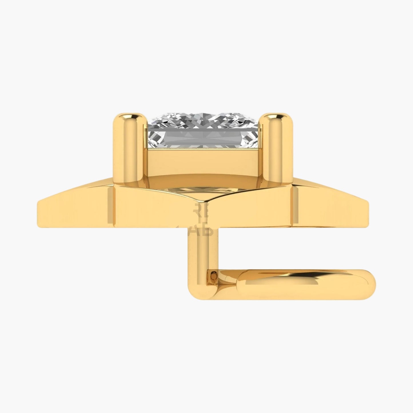 Princess Quatrefoil Diamond Nosepin
