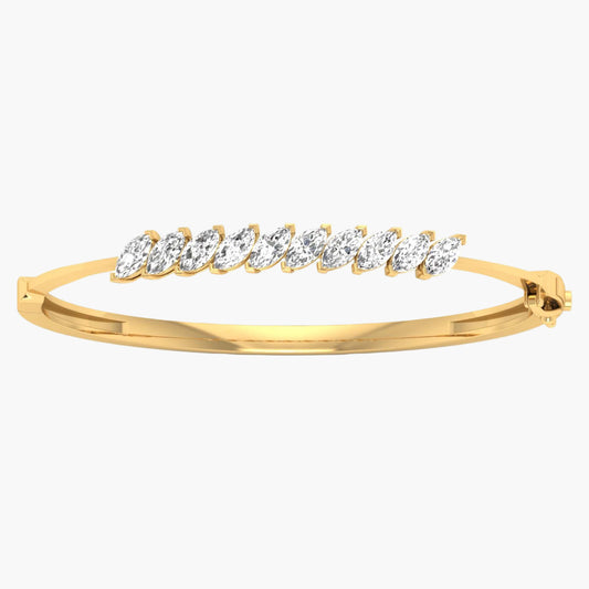 Marquise Cut Diamond Kada
