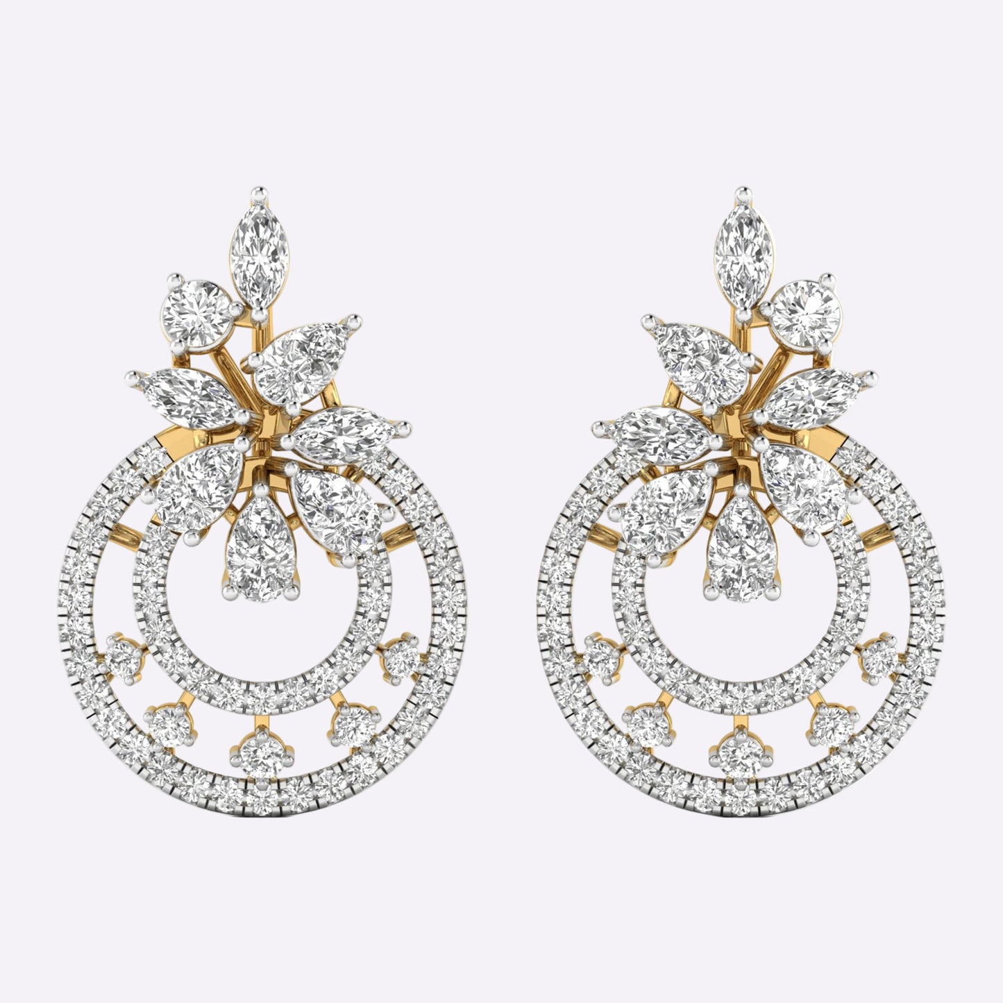 Galaxy Luxury Diamond Earrings
