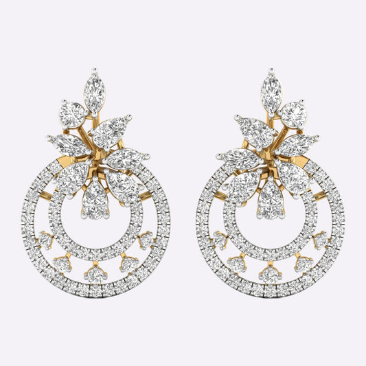 Galaxy Luxury Diamond Earrings