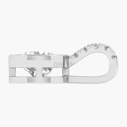 Mesmerising Loop Diamond Pendant