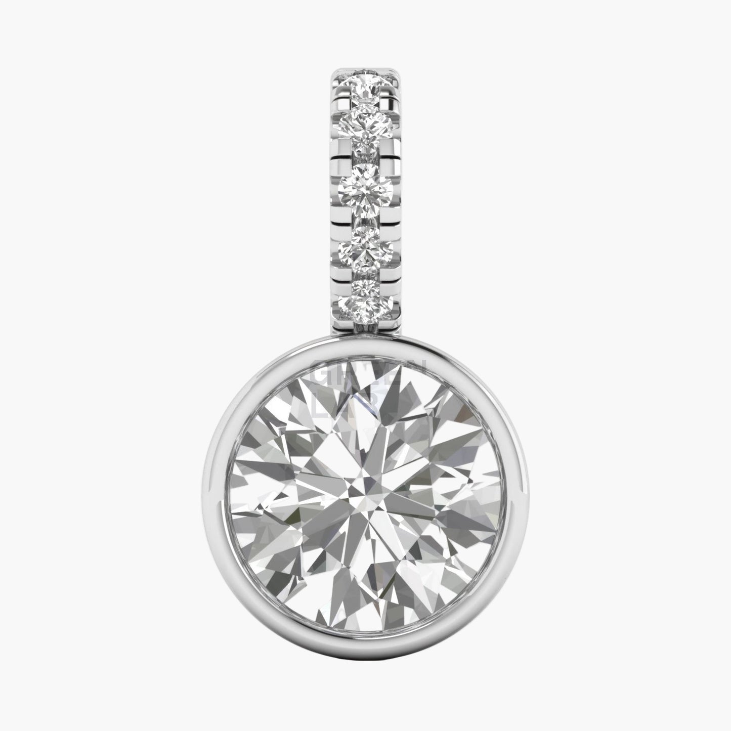 Mesmerising Loop Diamond Pendant