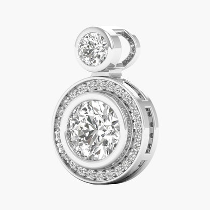 Ellurex Charm Diamond Pendant