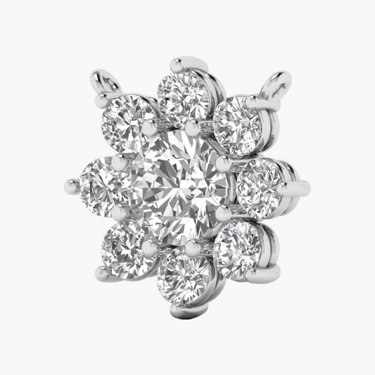 Petal Bloom Diamond Pendant