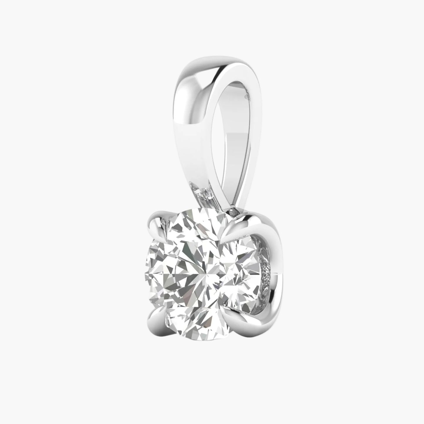 Radiant Rule Diamond Pendant