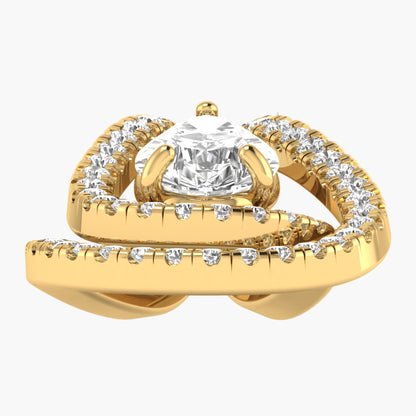 Can Knot Chain Diamond Pendant