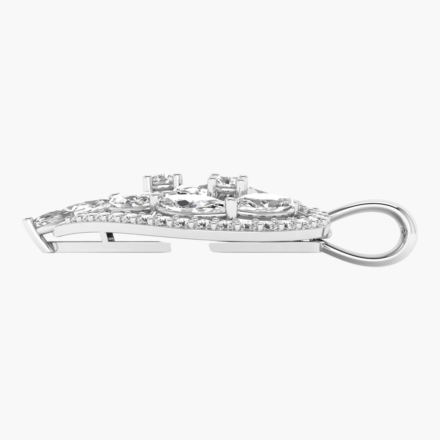 Heart 2 Heart Diamond Pendant