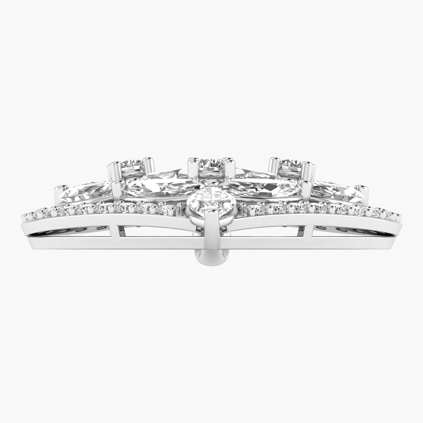 Heart 2 Heart Diamond Pendant