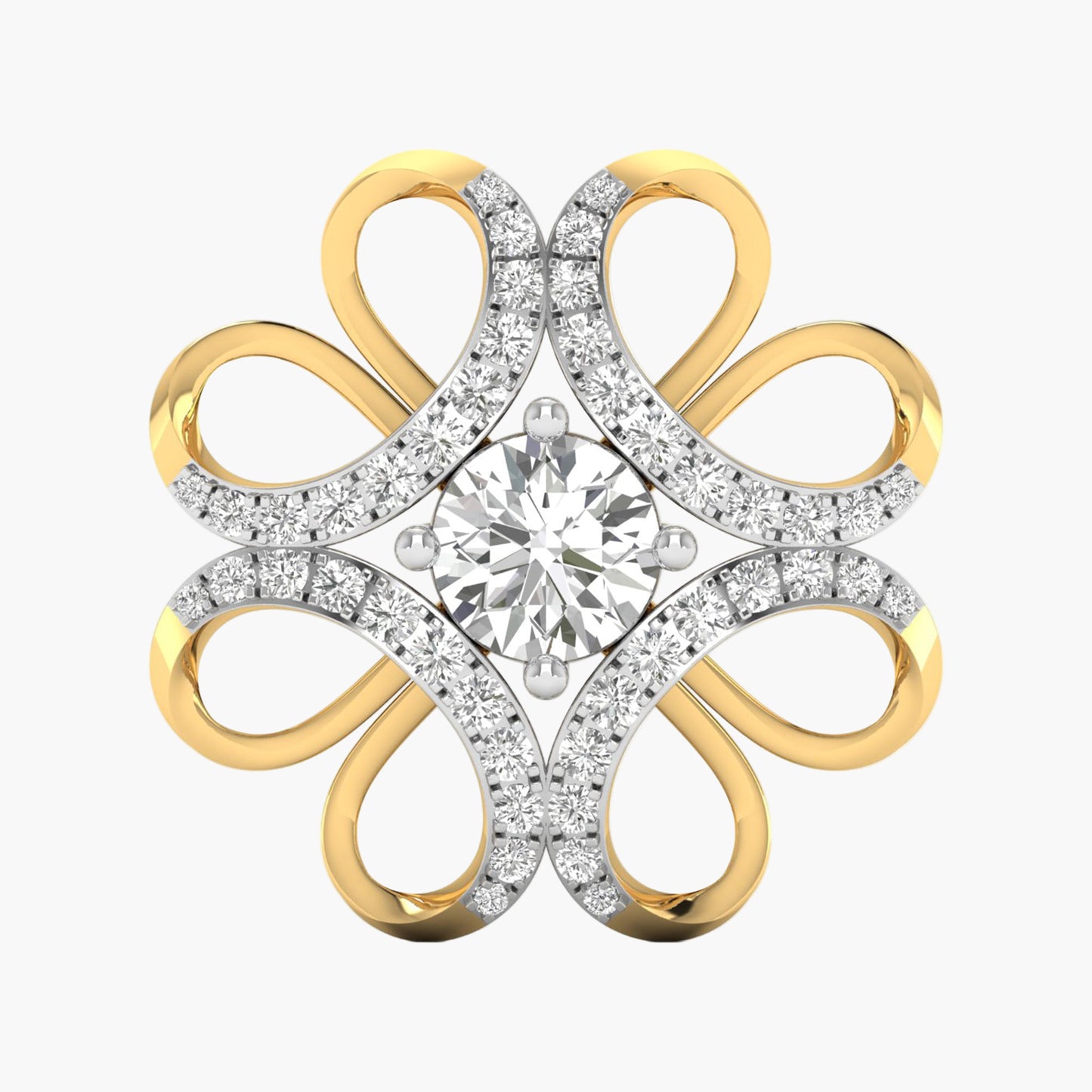 Petalique Diamond Pendant