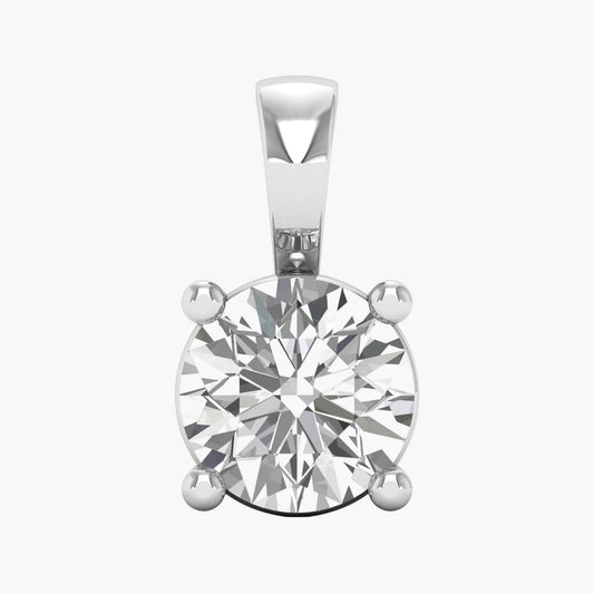 Timeless Solitaire Diamond Pendant