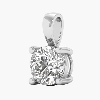 Timeless Solitaire Diamond Pendant