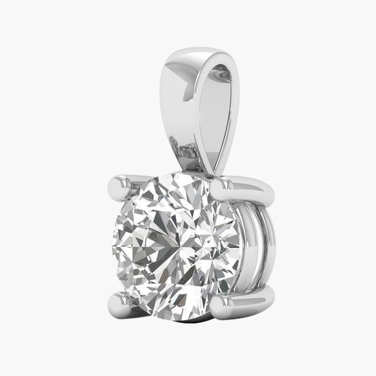 Timeless Solitaire Diamond Pendant
