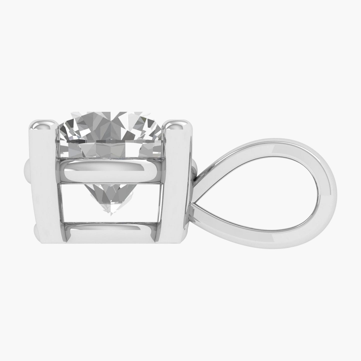 Timeless Solitaire Diamond Pendant