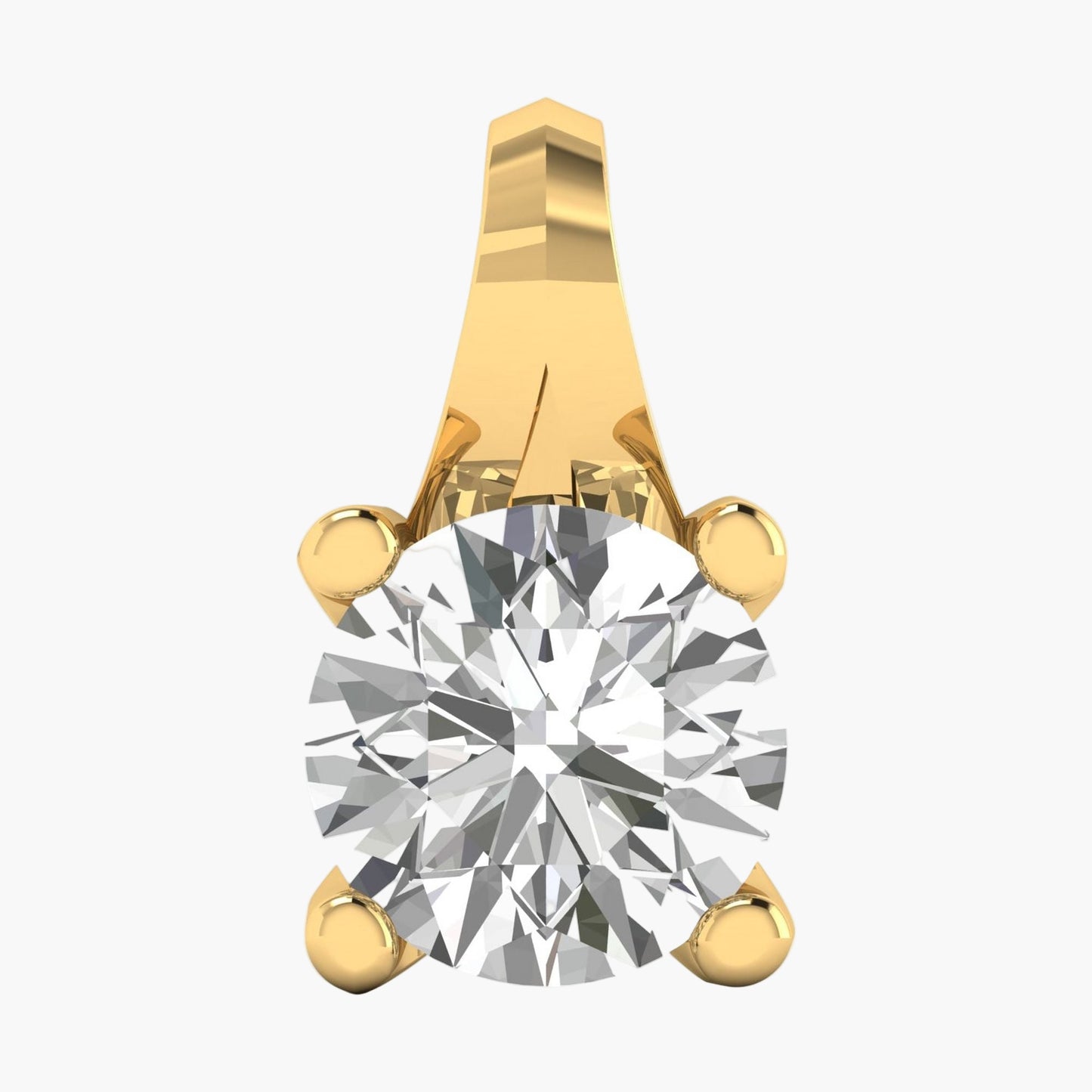 Brilliant Solitaire Diamond Pendant