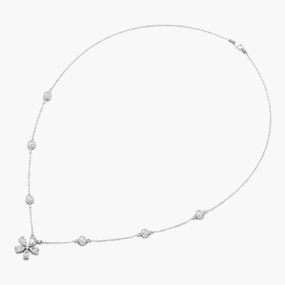 Diamonds by the Yard Flower Pendant
