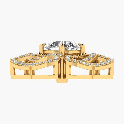 Celestial Compass Diamond Pendant