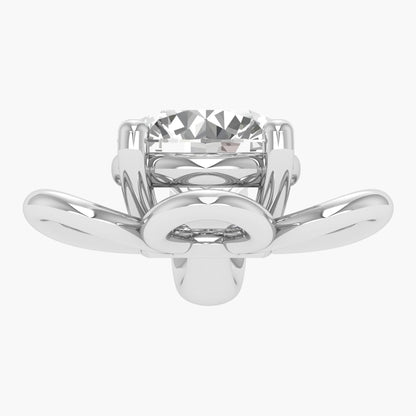 Delicate Daisy Bloom Diamond Pendant
