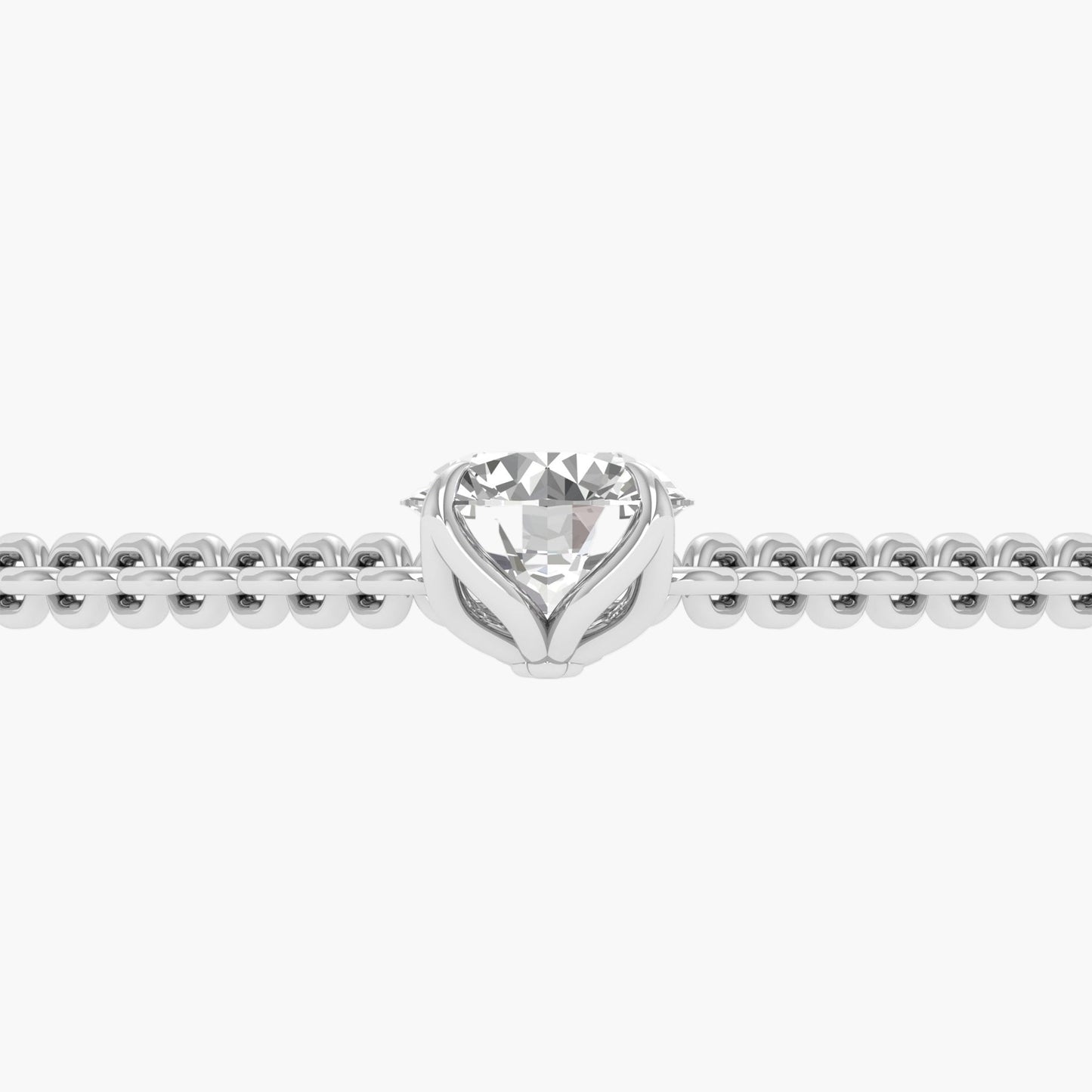 Classic Brilliance Diamond Pendant With Chain