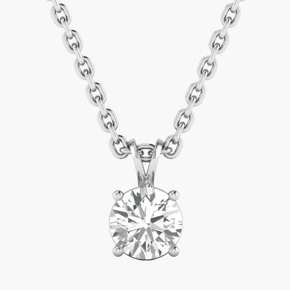 Brilliance Diamond Pendant With Chain