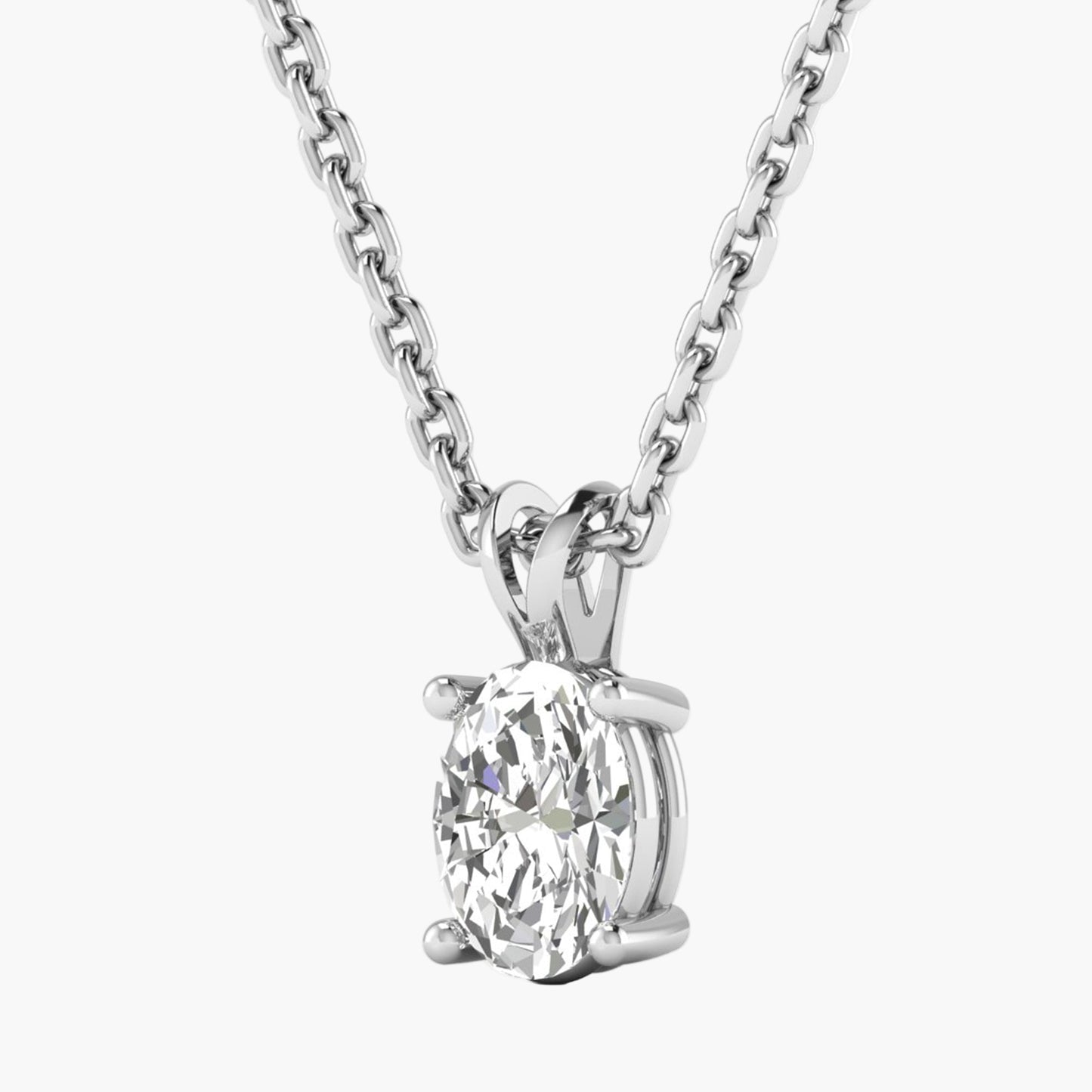 Sleek Shine Diamond Pendant