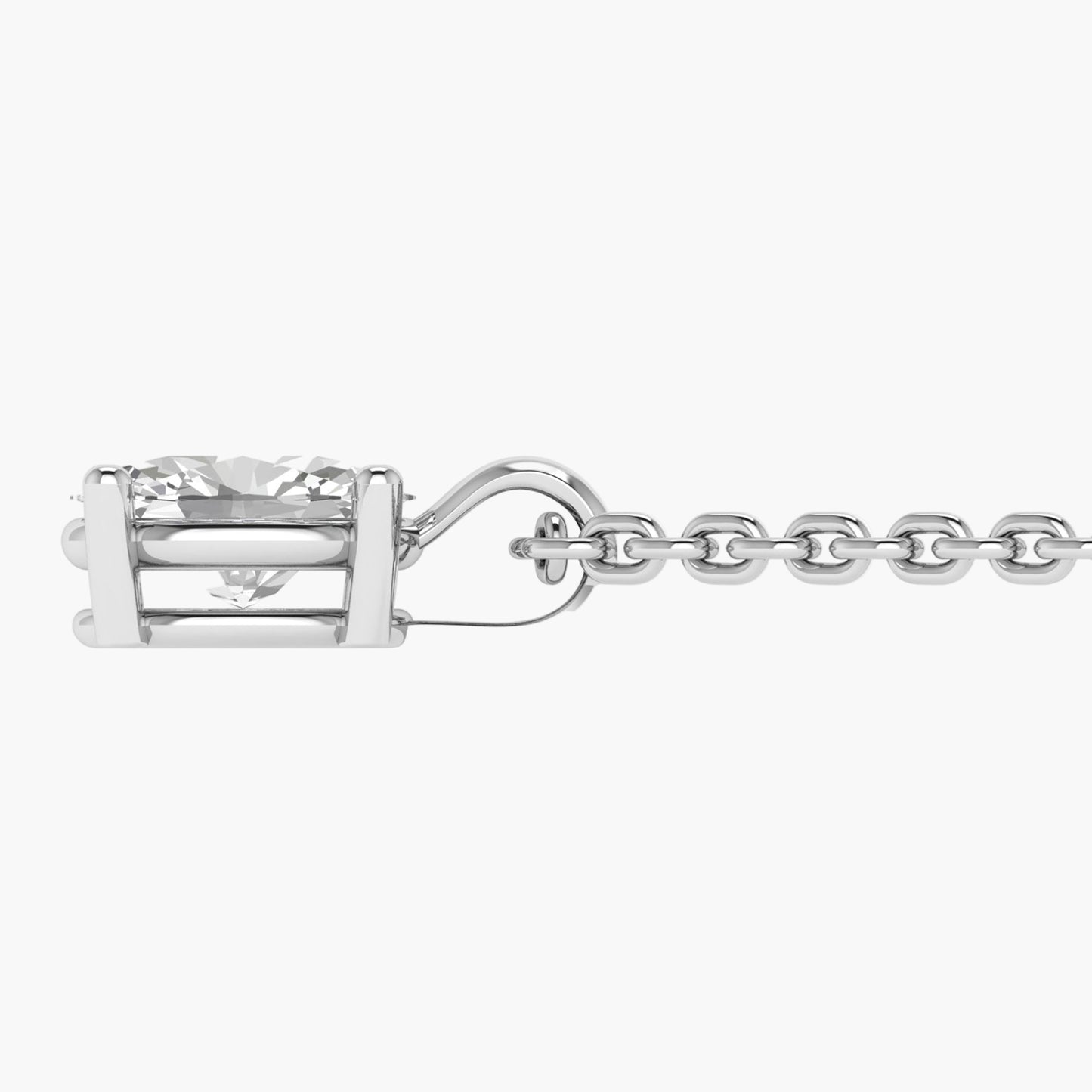 Sleek Shine Diamond Pendant