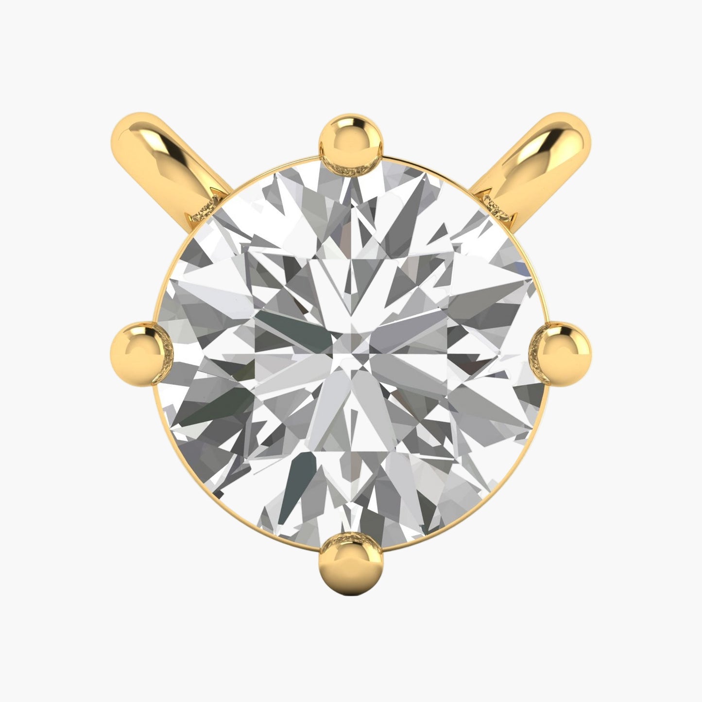 Four-Prong Brilliance Diamond Pendant