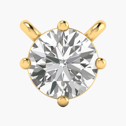 Four-Prong Brilliance Diamond Pendant