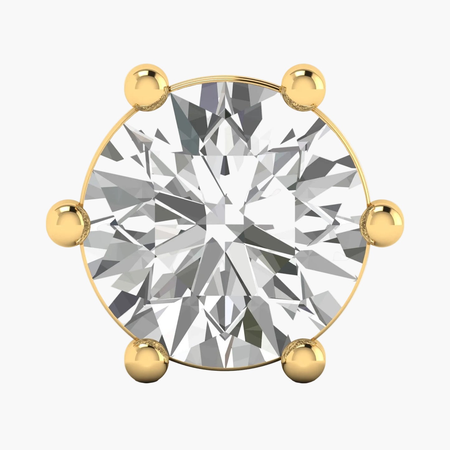 Five-Prong Brilliance Diamond Pendant