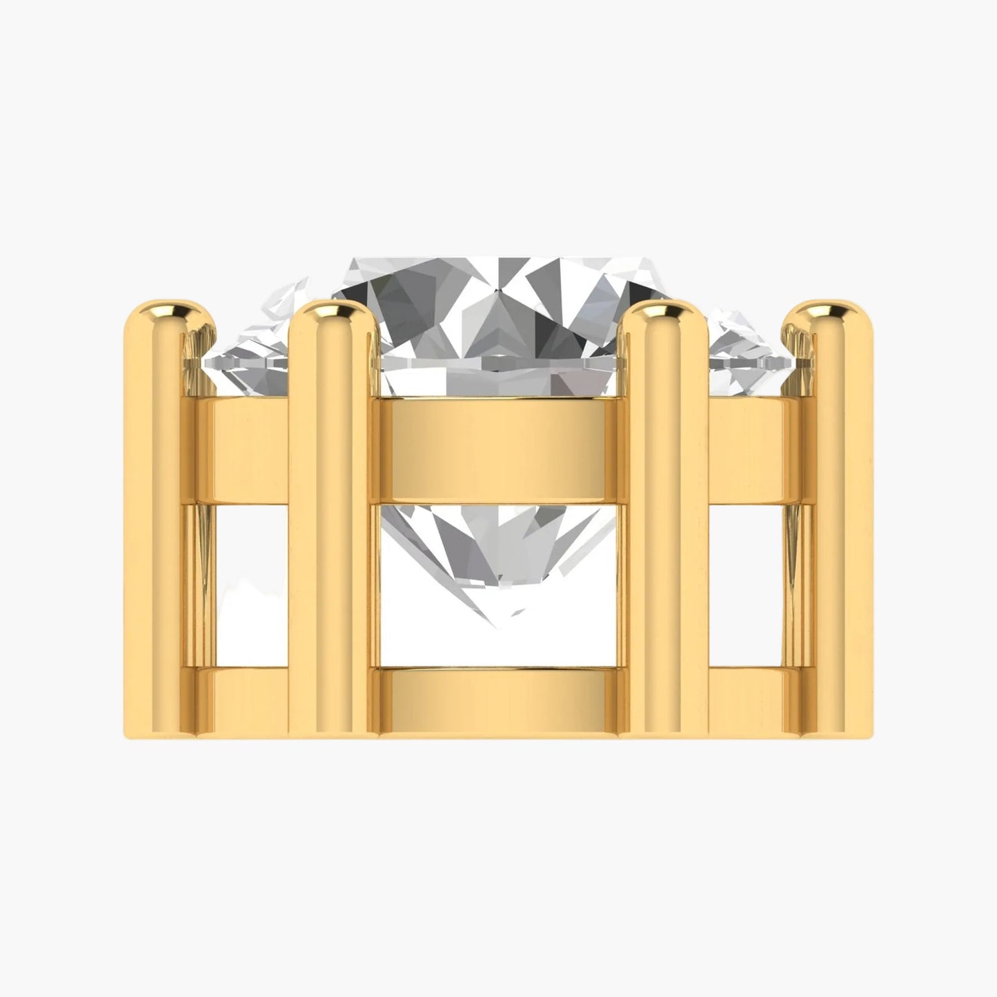Five-Prong Brilliance Diamond Pendant