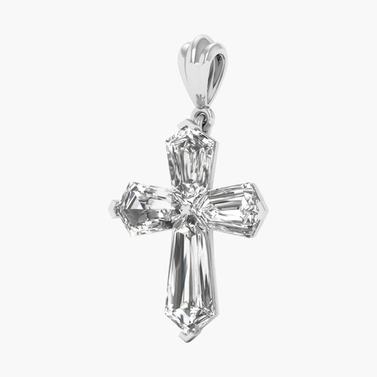 Faith Cross Diamond Pendant