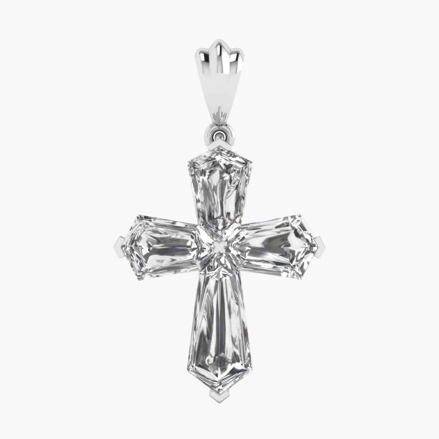 Radiant Faith Cross Diamond Pendant