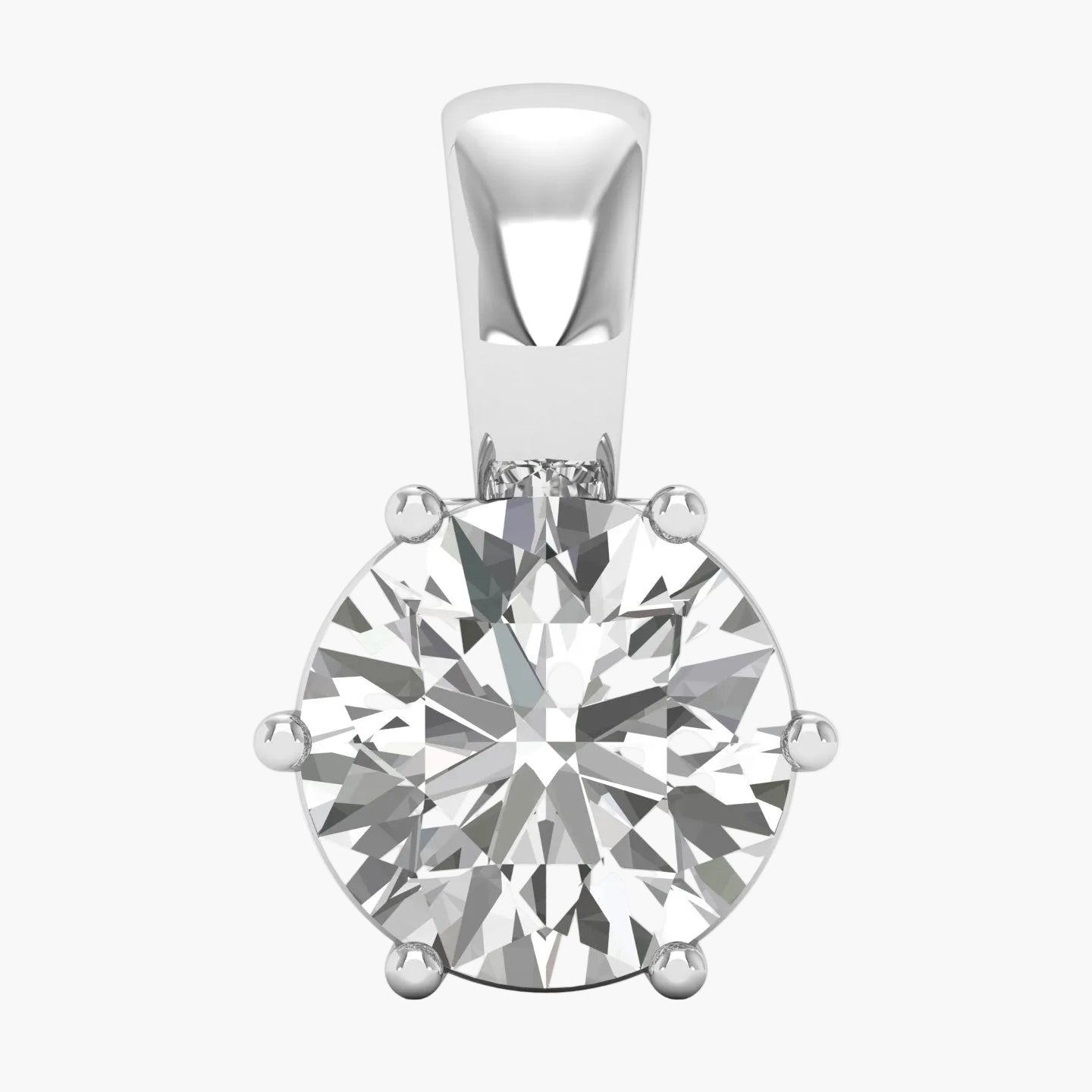Timeless Brilliance Solitaire Diamond Pendant