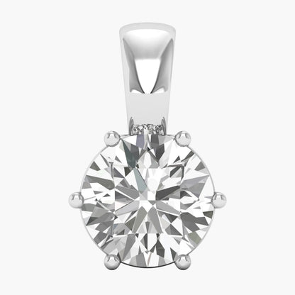 Timeless Brilliance Solitaire Diamond Pendant