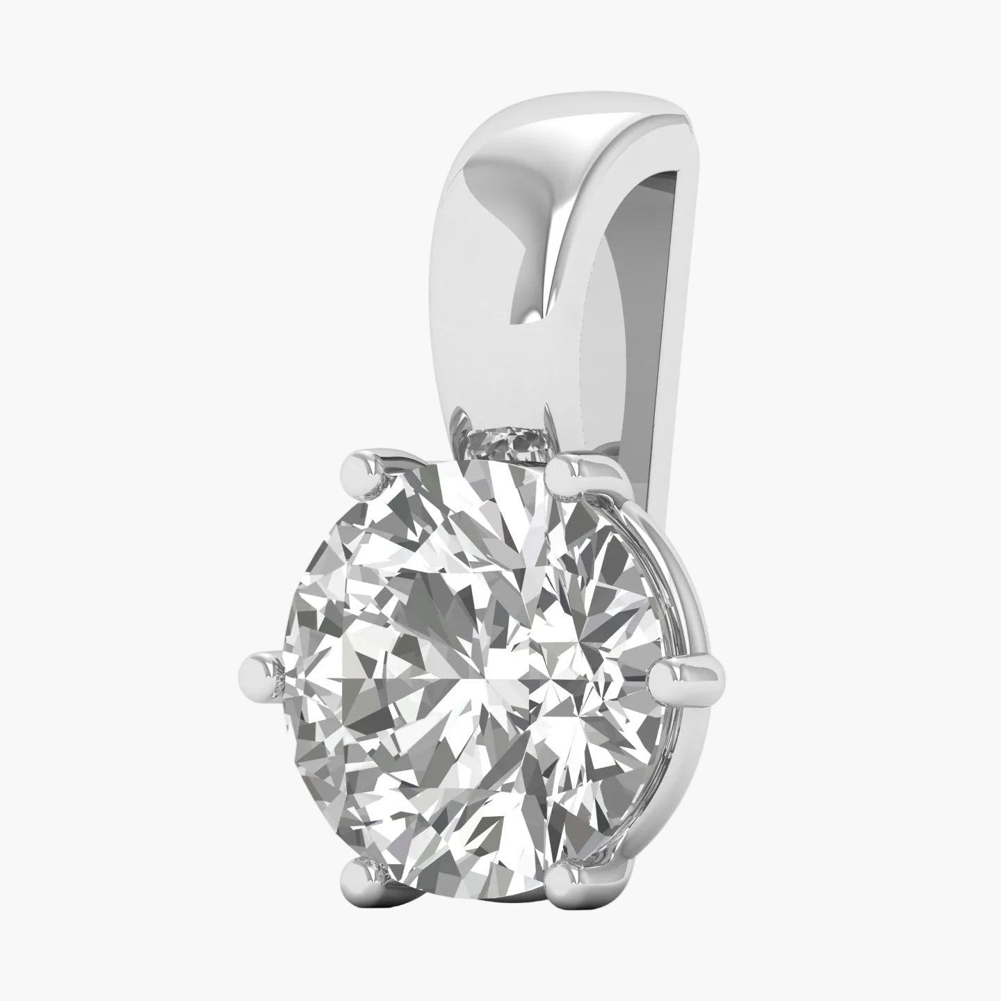 Timeless Brilliance Solitaire Diamond Pendant