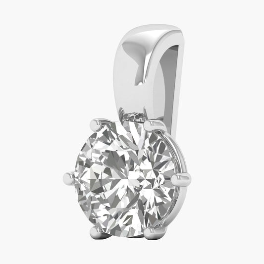 Timeless Brilliance Solitaire Diamond Pendant