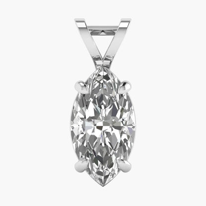 Marquise Brilliance Solitaire Diamond Pendant