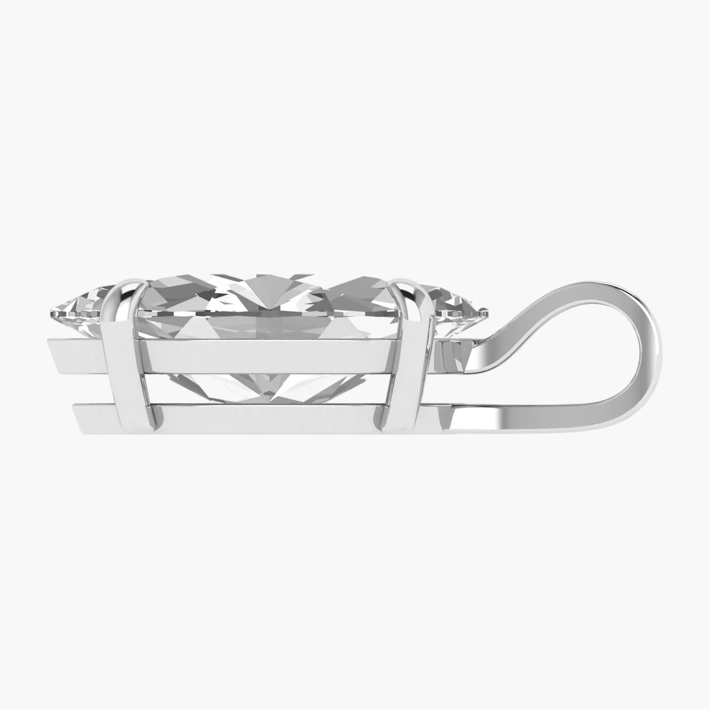 Marquise Brilliance Solitaire Diamond Pendant