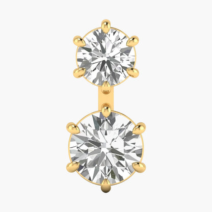 Double Drop Diamond Pendant