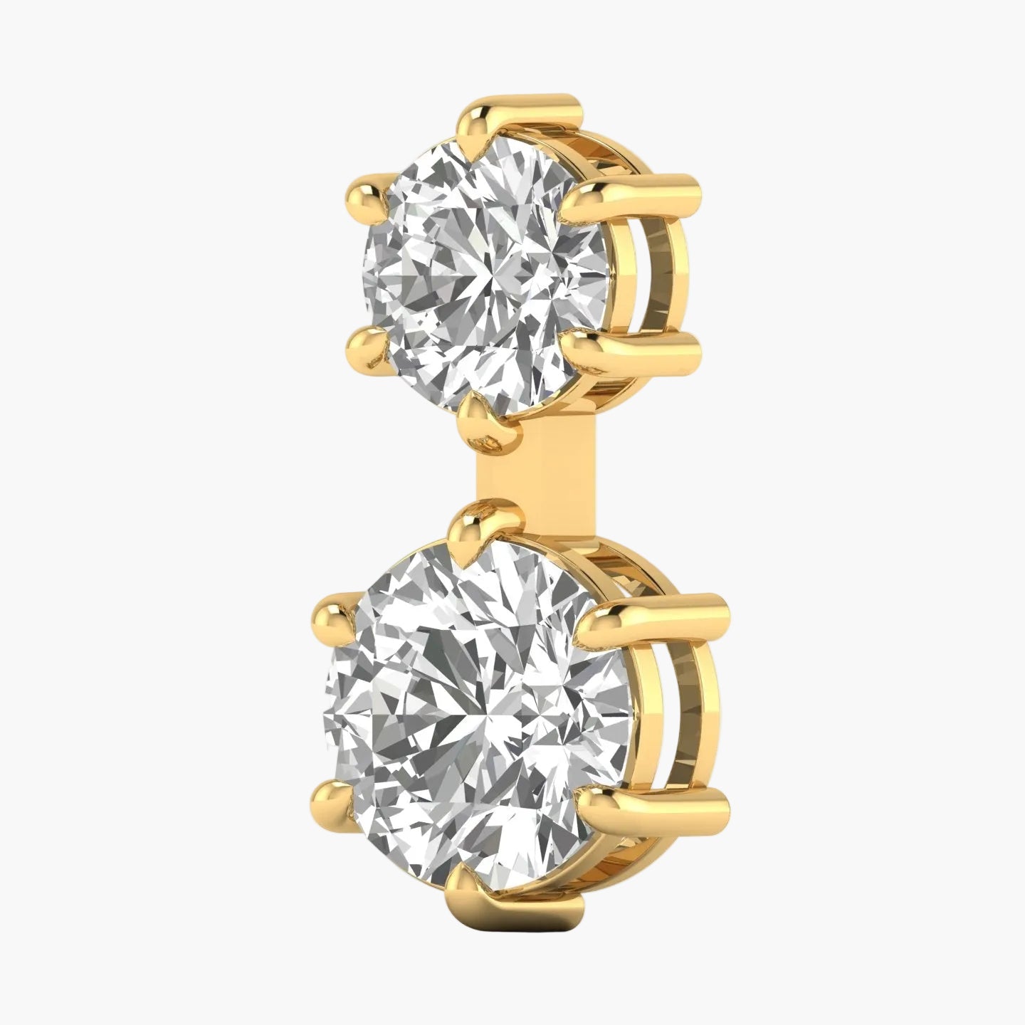 Double Drop Diamond Pendant