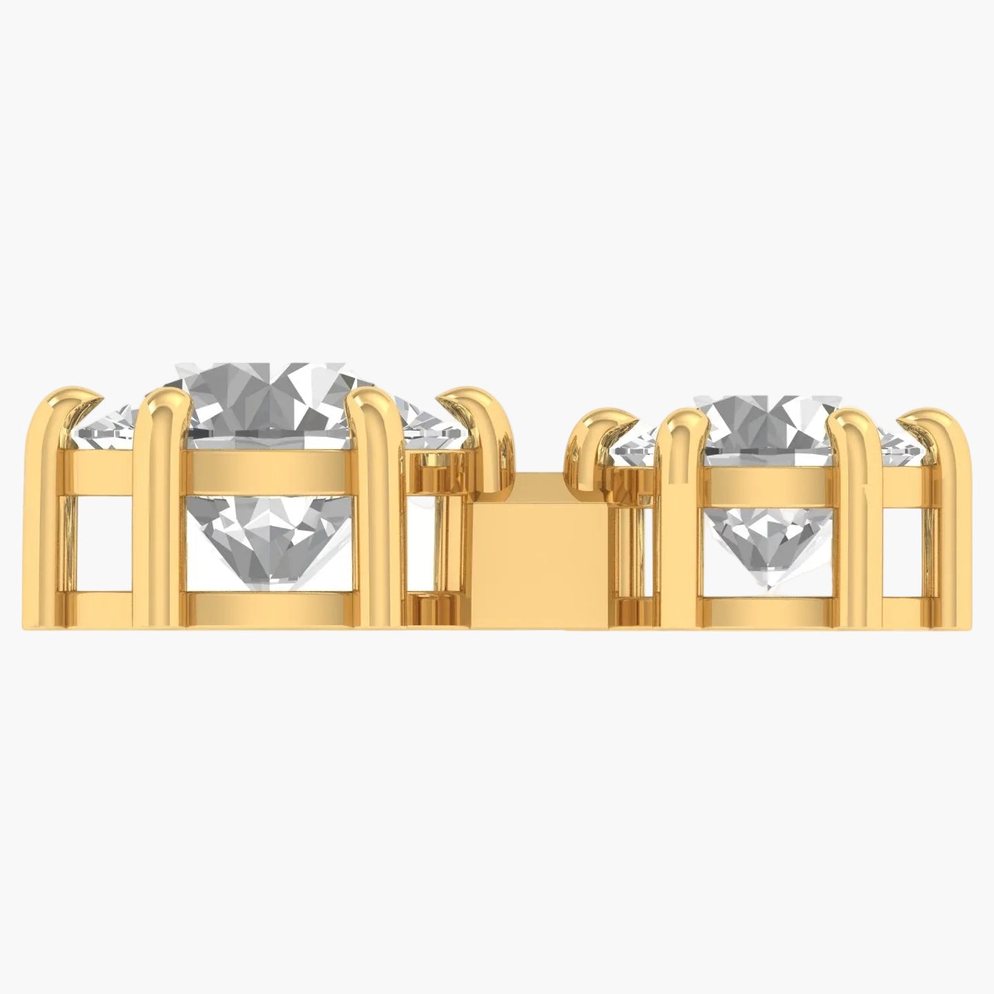 Double Drop Diamond Pendant