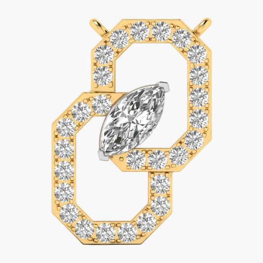 Lume Link Diamond Pendant