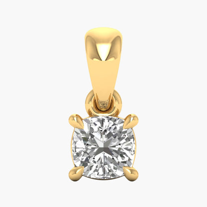 Classic Round Diamond Pendant