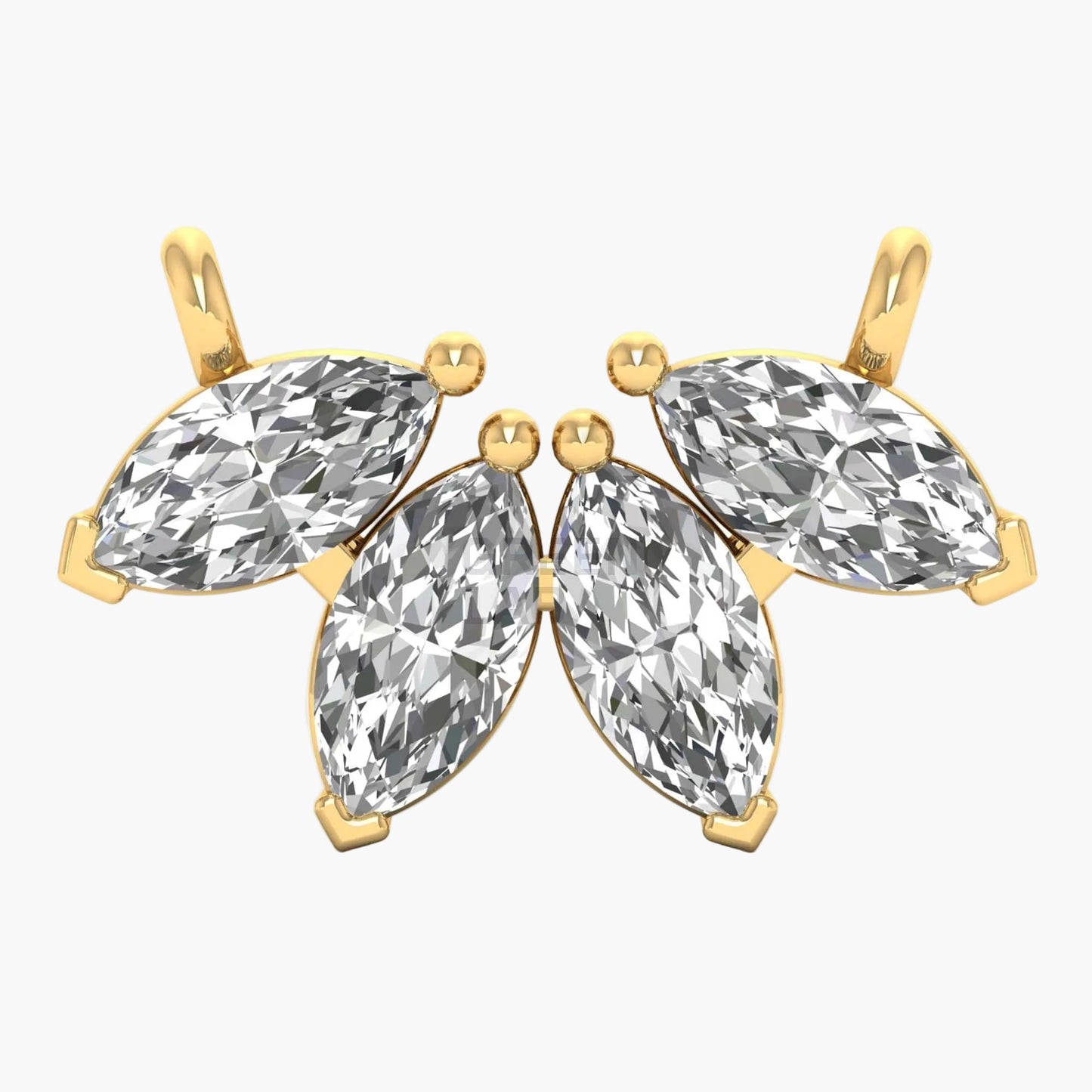Marquis Brilliance Diamond Pendant