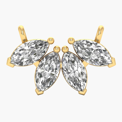 Marquis Brilliance Diamond Pendant