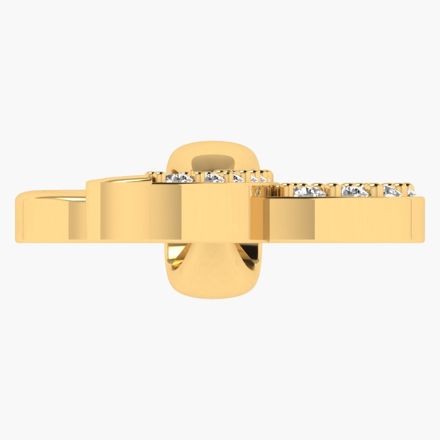 P Alphabet Diamond Pendant