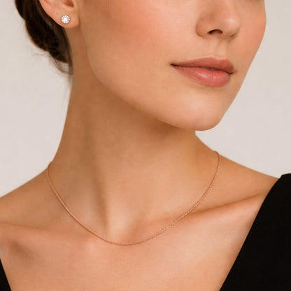 Round Shaped Gold Chain