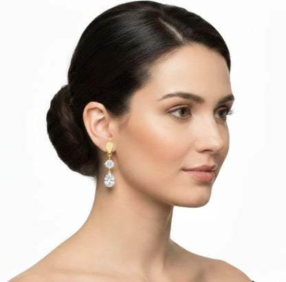 Radiant Trail Diamond Earrings