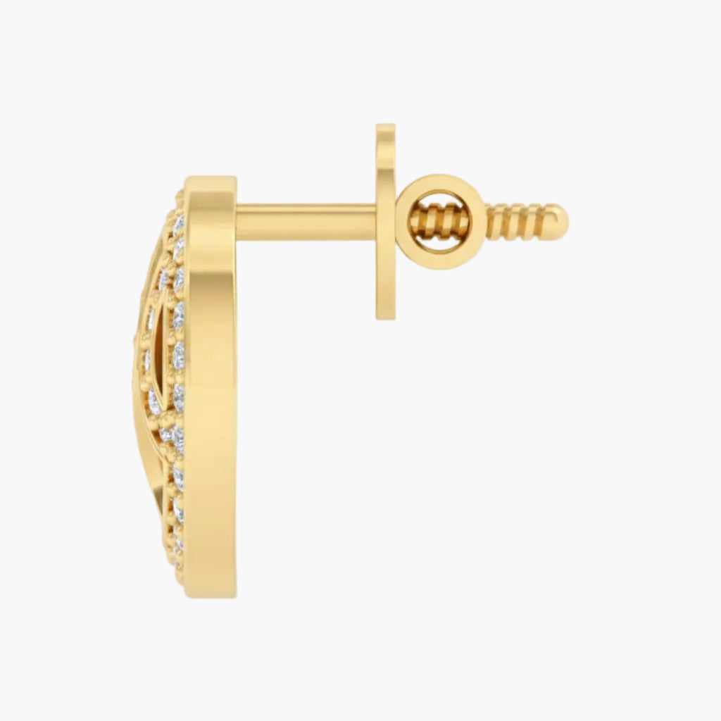 Orbit & Axis Diamond Earrings