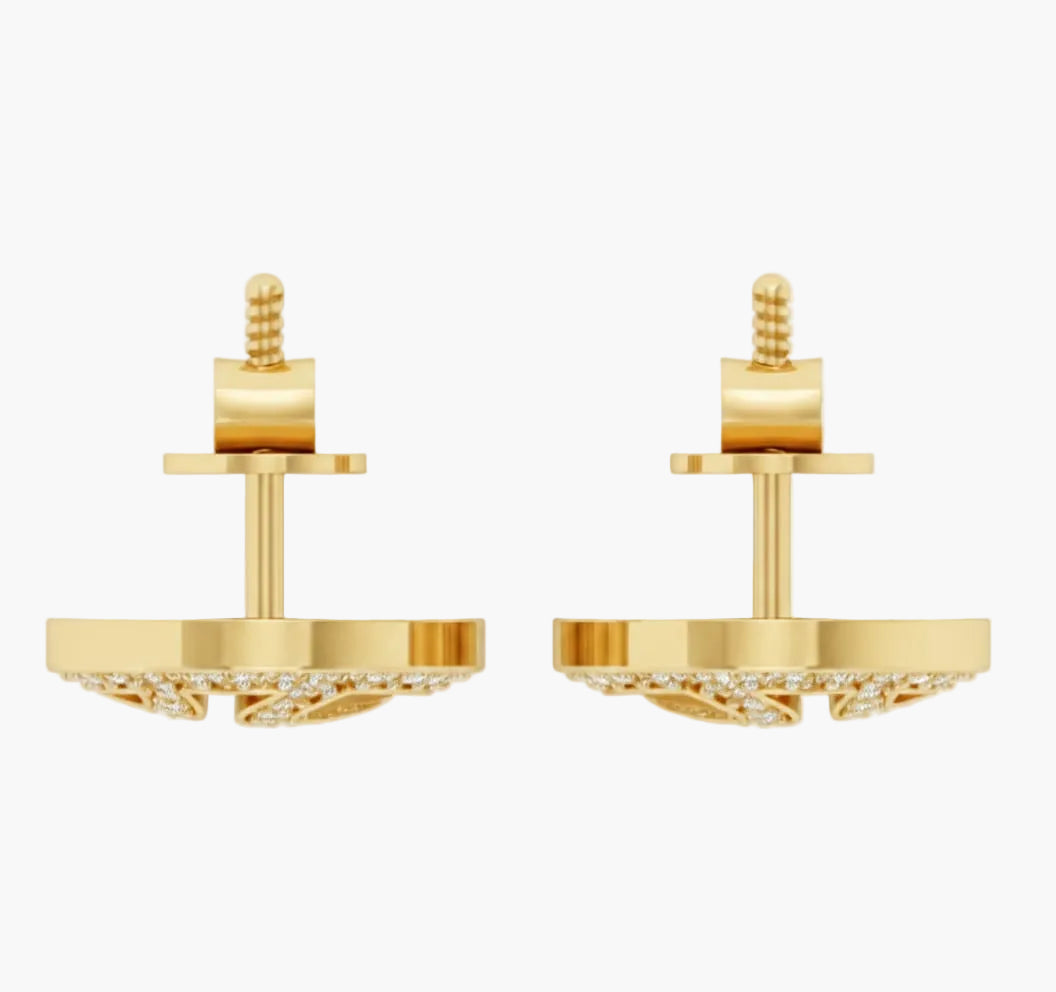 Orbit & Axis Diamond Earrings