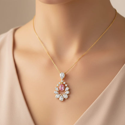 Starpierce Diamond Pendant With Chain